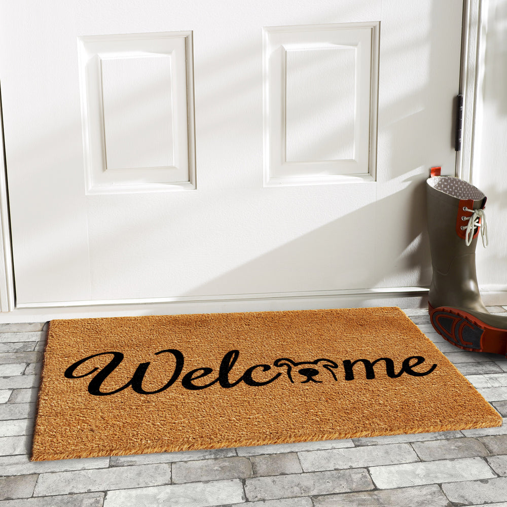 Doggie Welcome Doormat 24"x36"
