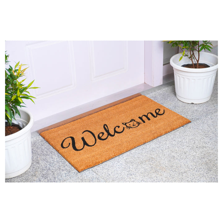 Kitty Welcome Doormat 17"x29"