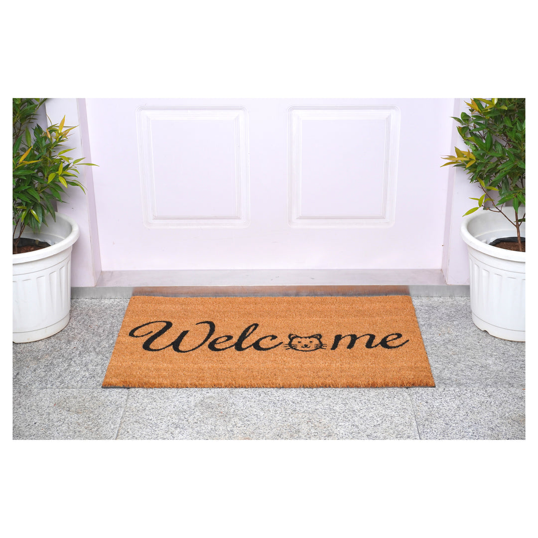 Kitty Welcome Doormat 17"x29"