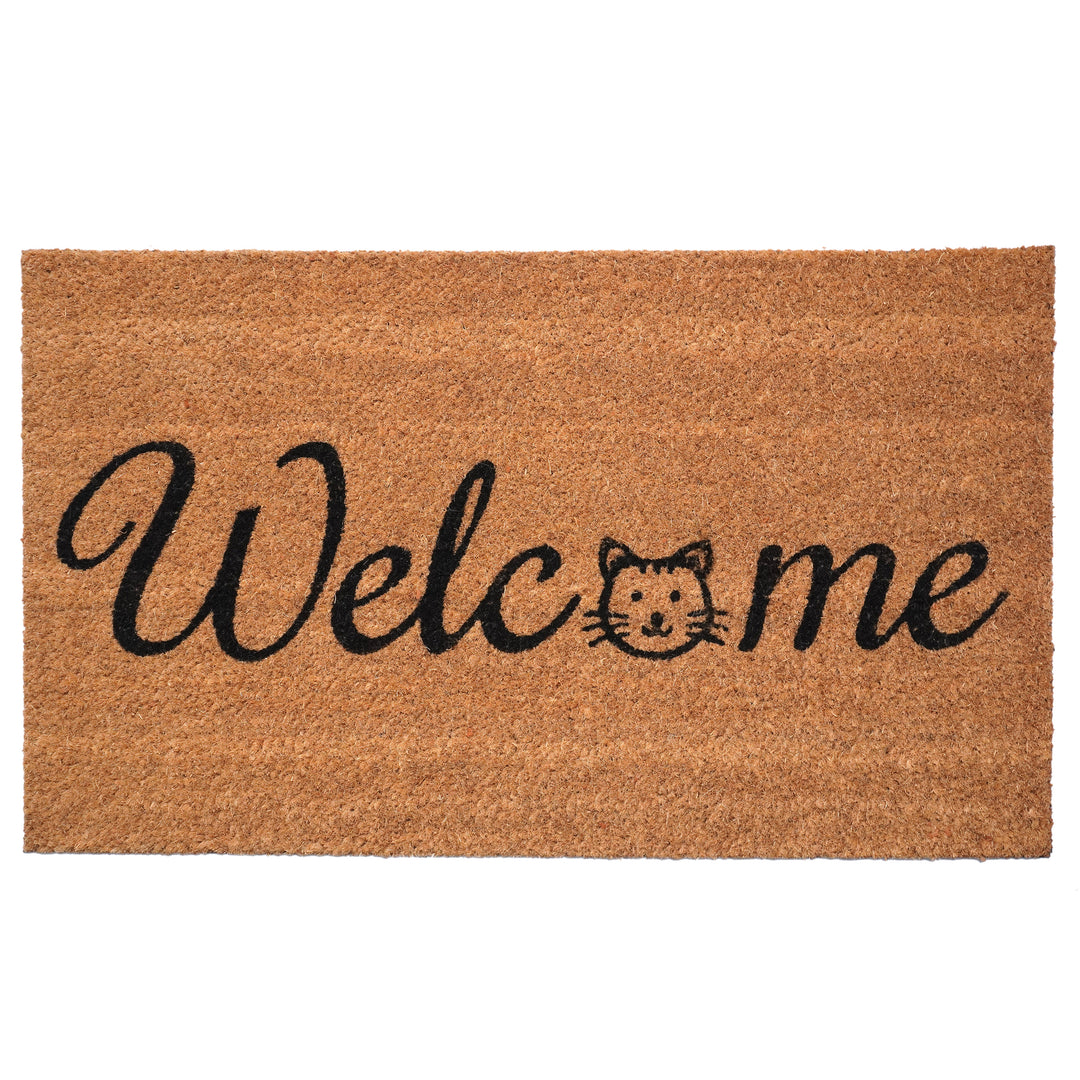 Kitty Welcome Doormat 17"x29"