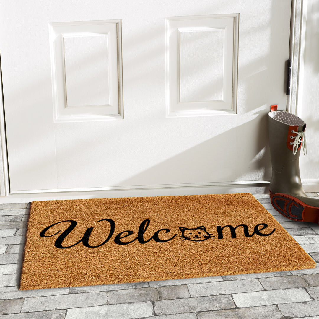 Kitty Welcome Doormat 24"x36"