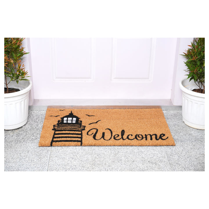 Lighthouse Welcome Doormat 17"x29"