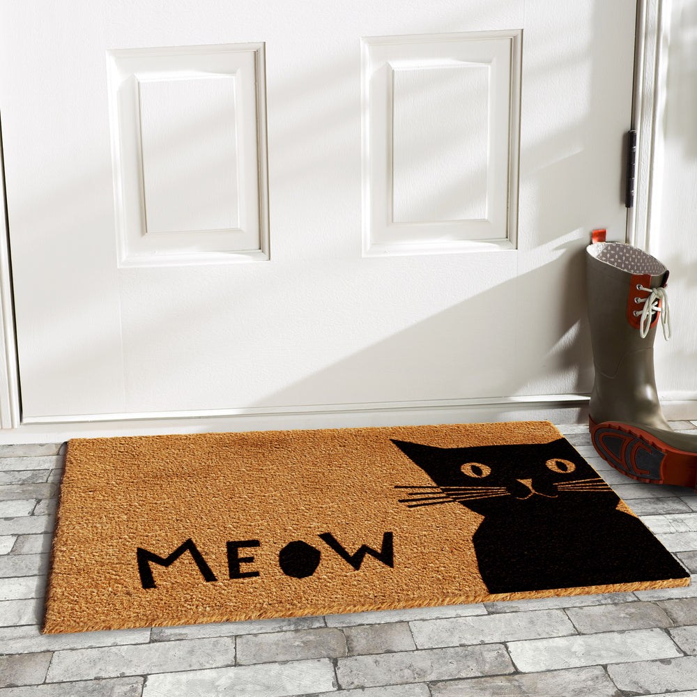 Meow Doormat 17"x29"