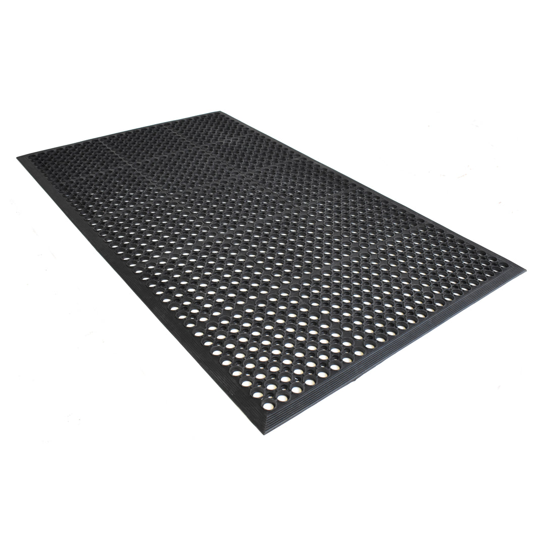 True Step Open Circle Rubber Doormat 36"x60"