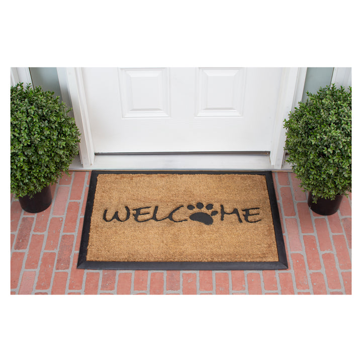 Welcome Paw Doormat