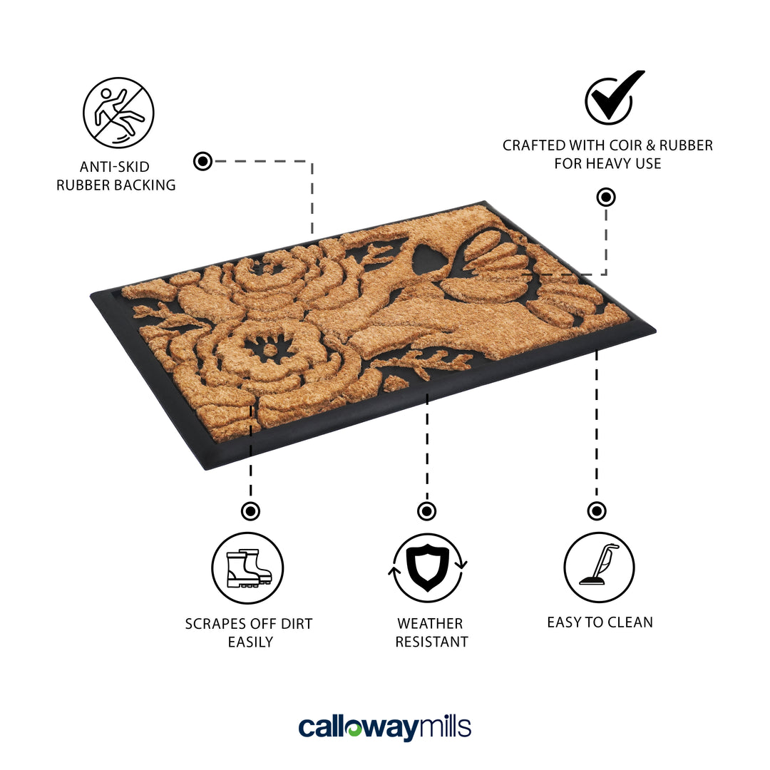 Hummingbird Haven Doormat