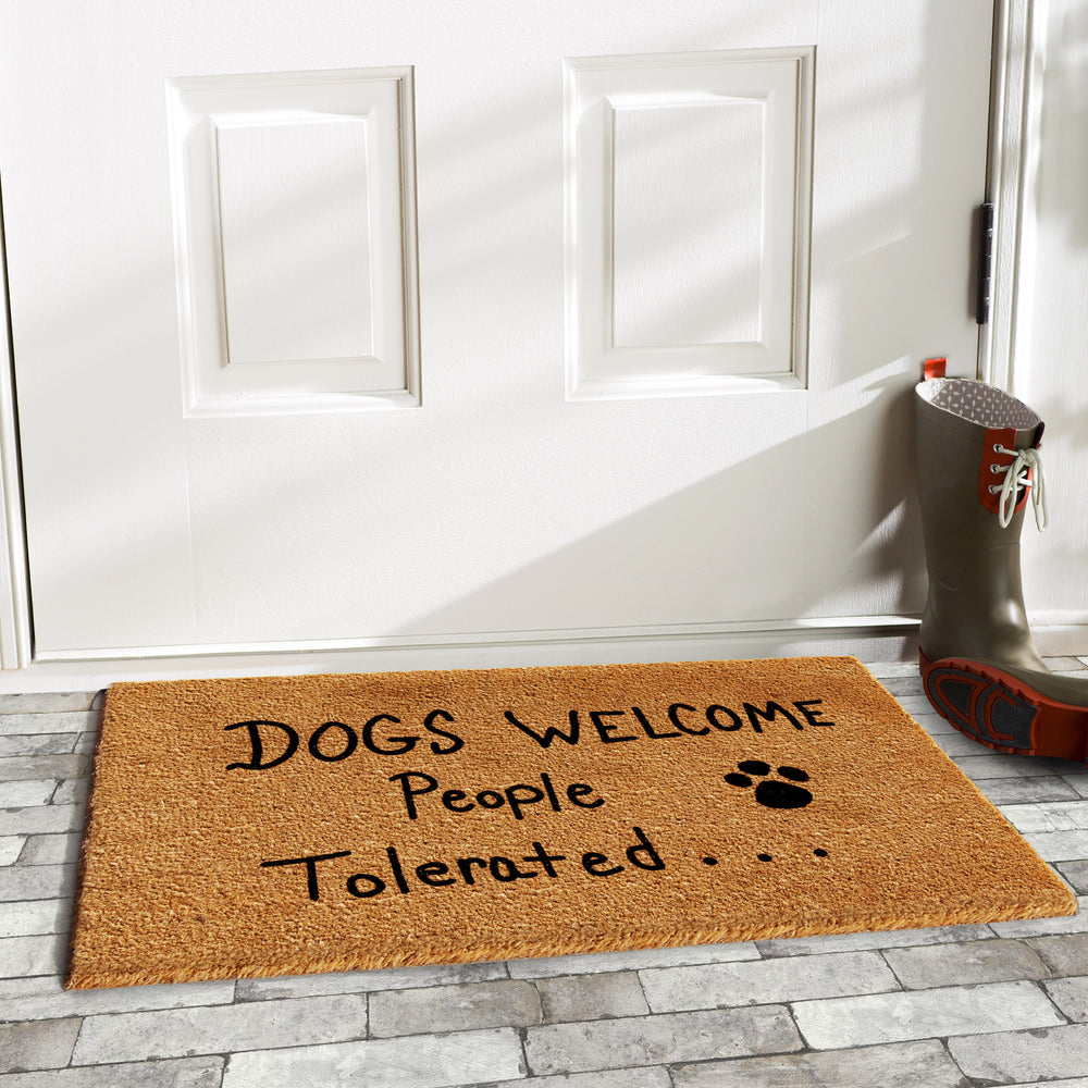 People Tolerated Doormat 17"x29"