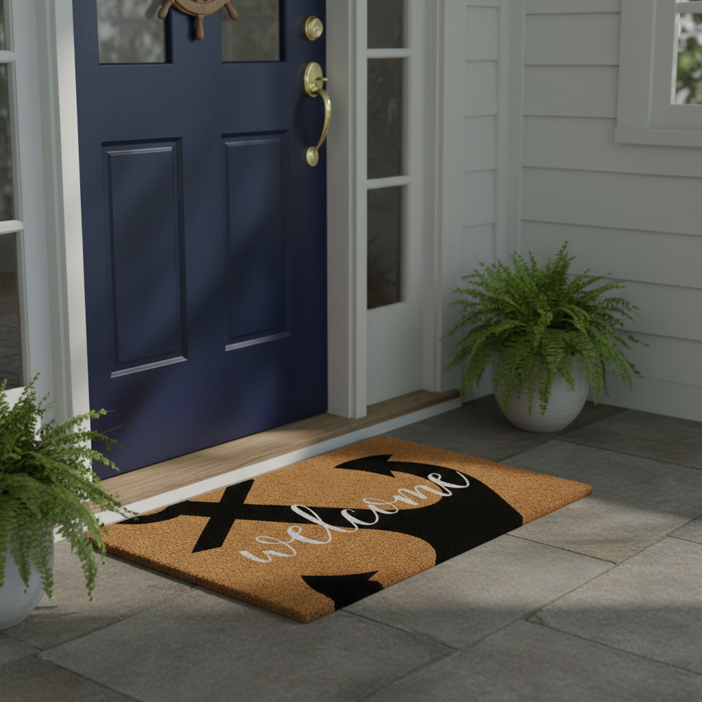 Anchor Welcome Doormat