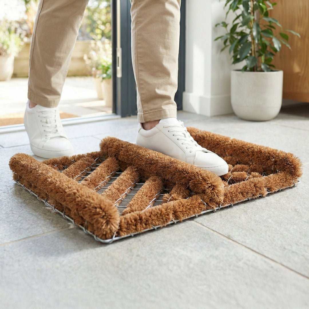 Calloway Mills 103131213 Outdoor Boot Scraper Brush Mat