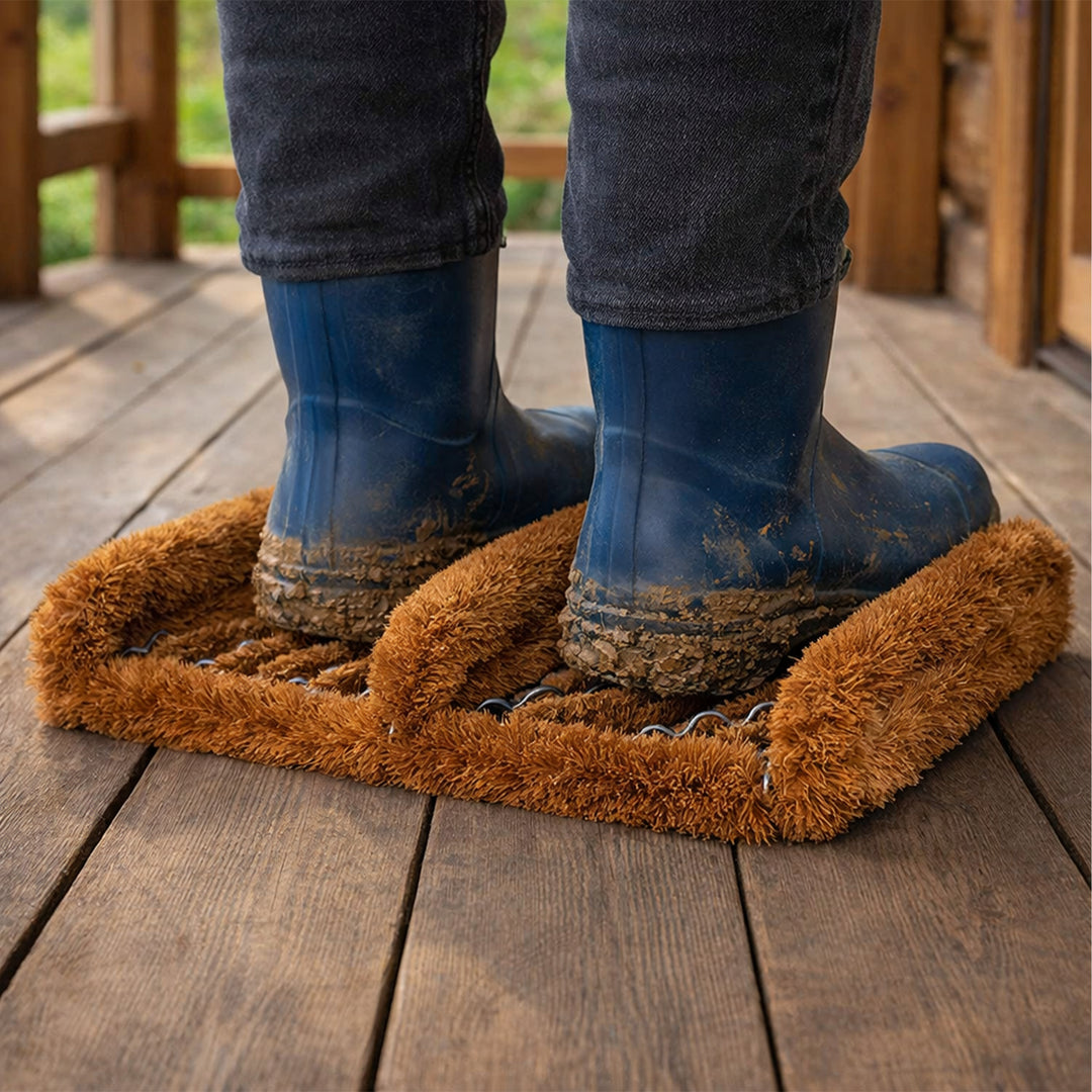 Calloway Mills 103131213 Outdoor Boot Scraper Brush Mat