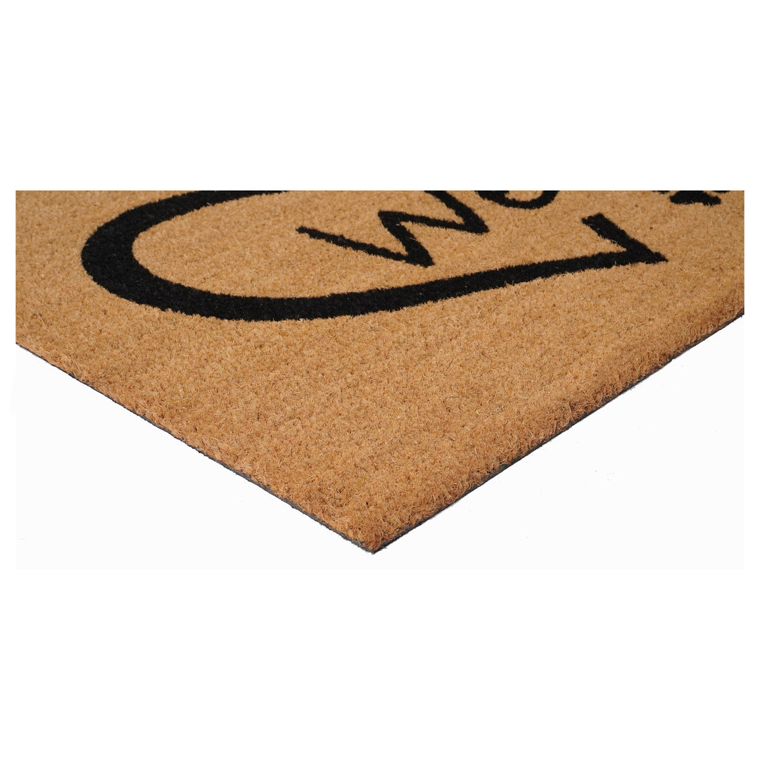 Open Heart Paws Doormat 17"x29"