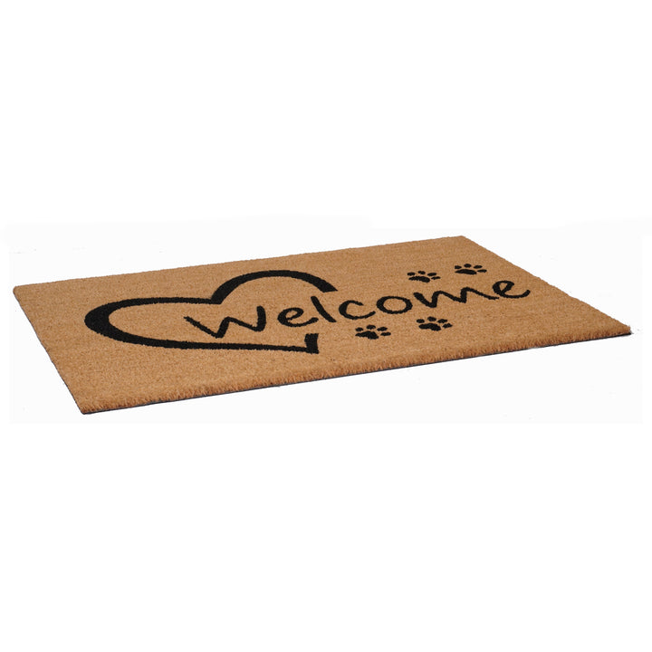 Open Heart Paws Doormat 24"x36"