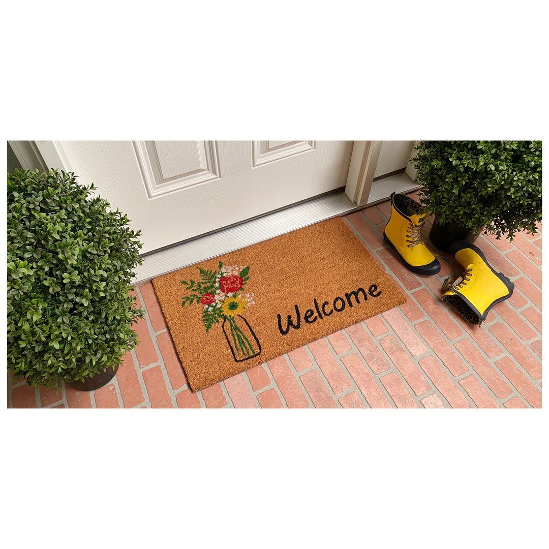 Summer Bouquet Doormat 17"x29"