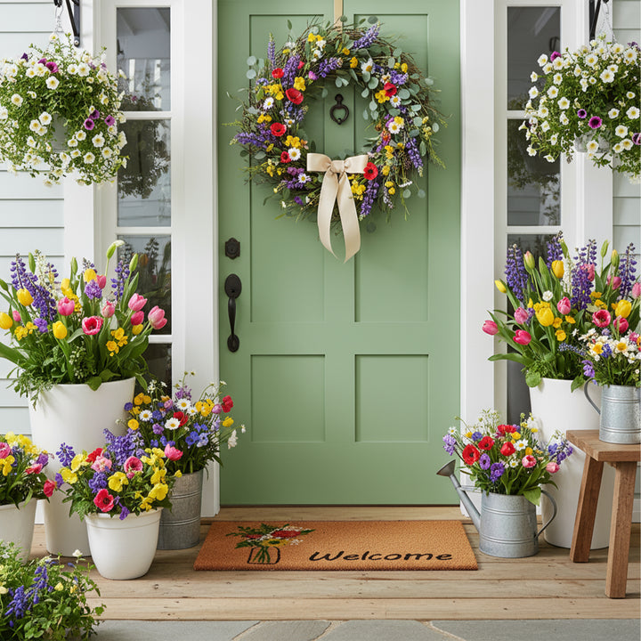Summer Bouquet Doormat