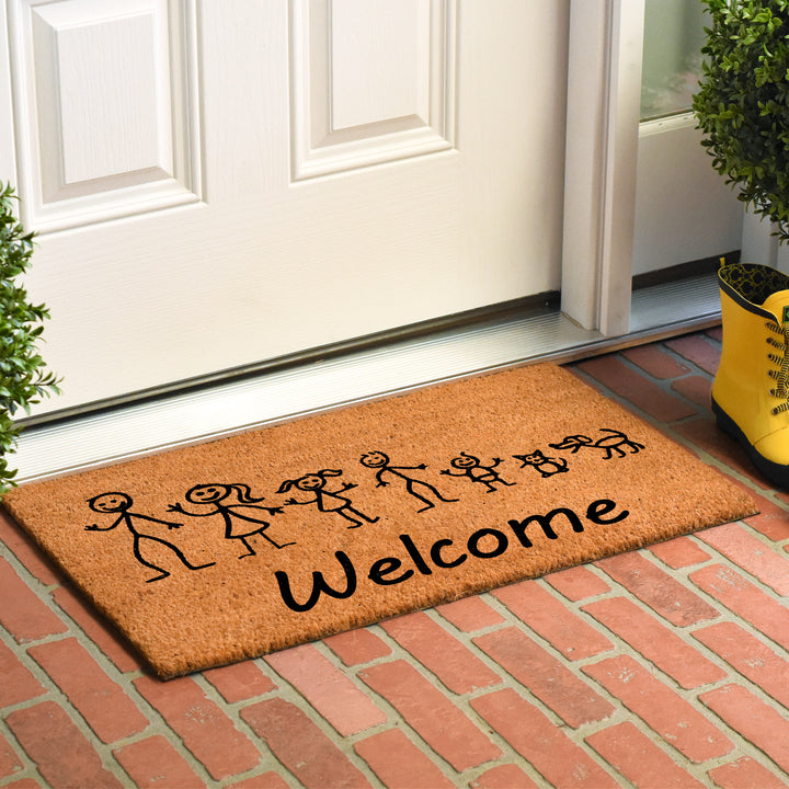 Stick Family Doormat