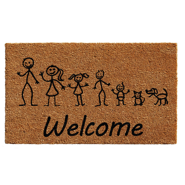 Stick Family Doormat