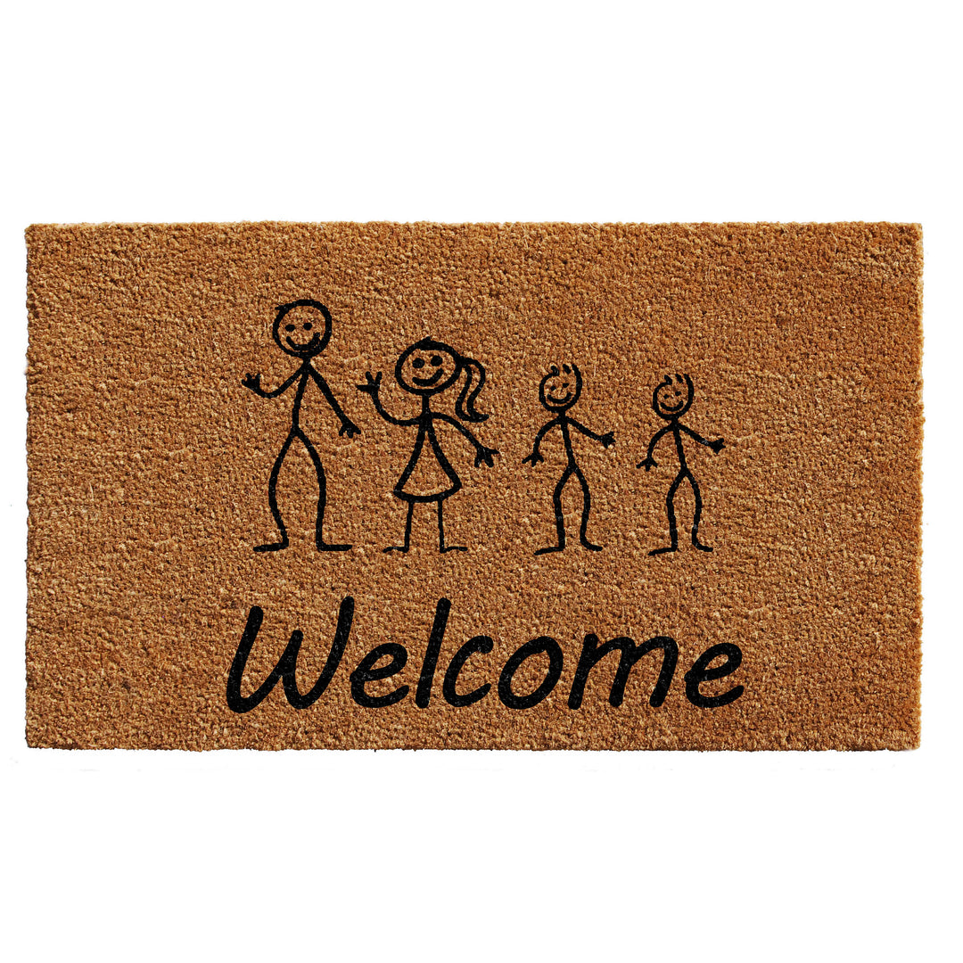Stick Family Doormat