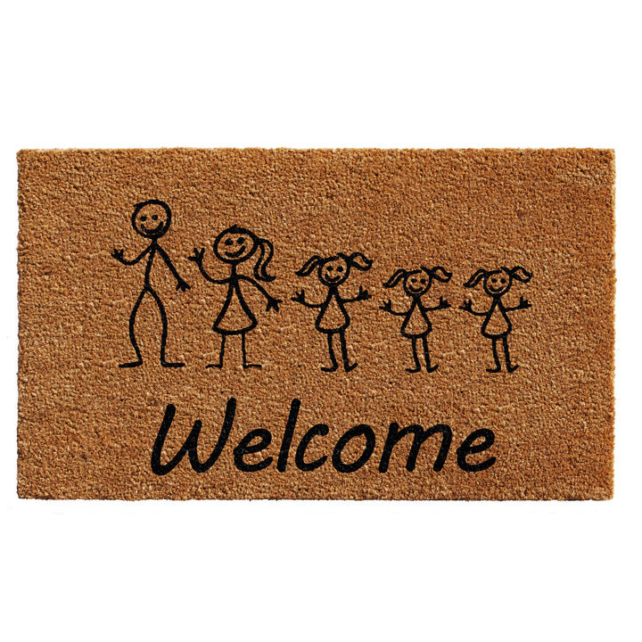 Stick Family Doormat