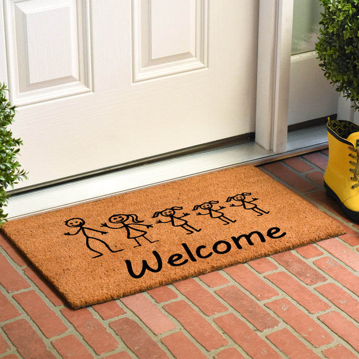 Stick Family Doormat