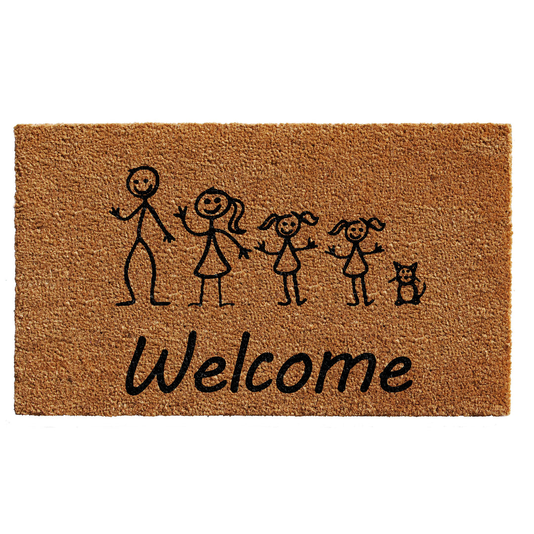 Stick Family Doormat