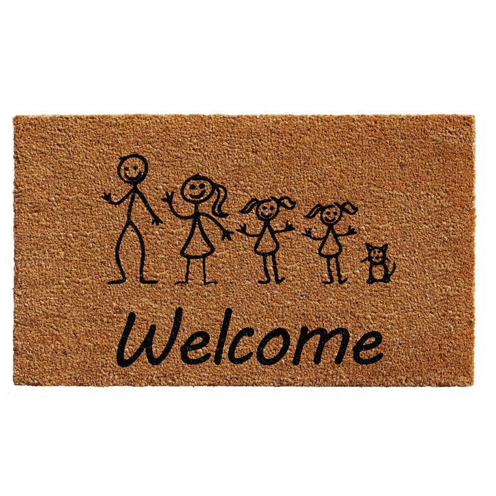 Stick Family Doormat