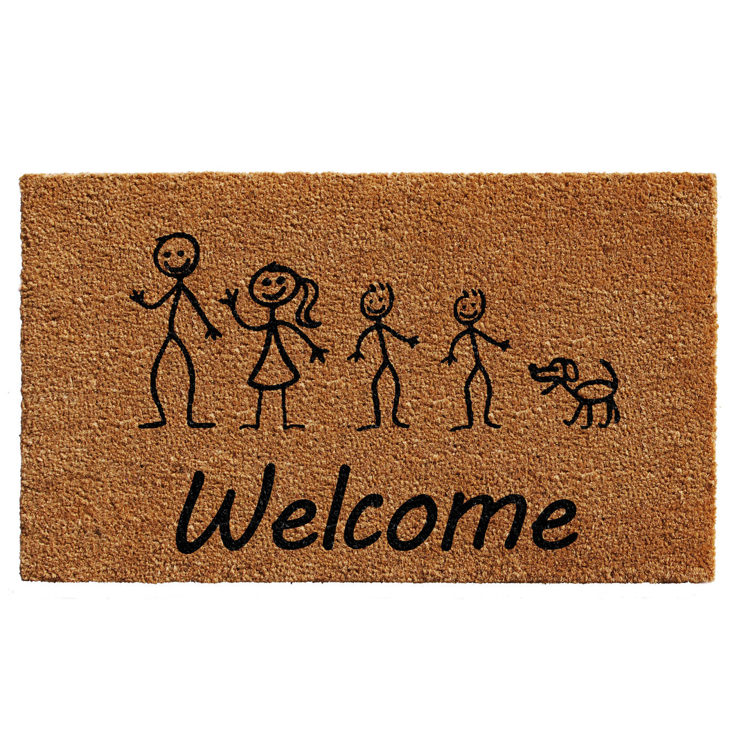 Stick Family Doormat