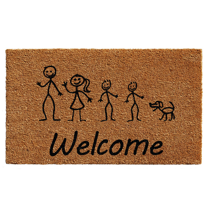 Stick Family Doormat