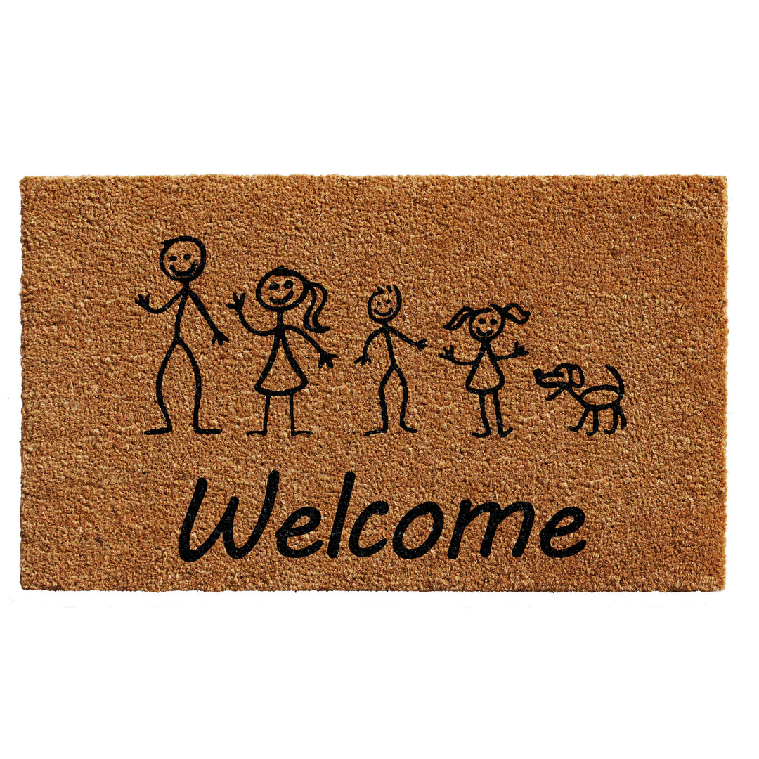 Stick Family Doormat