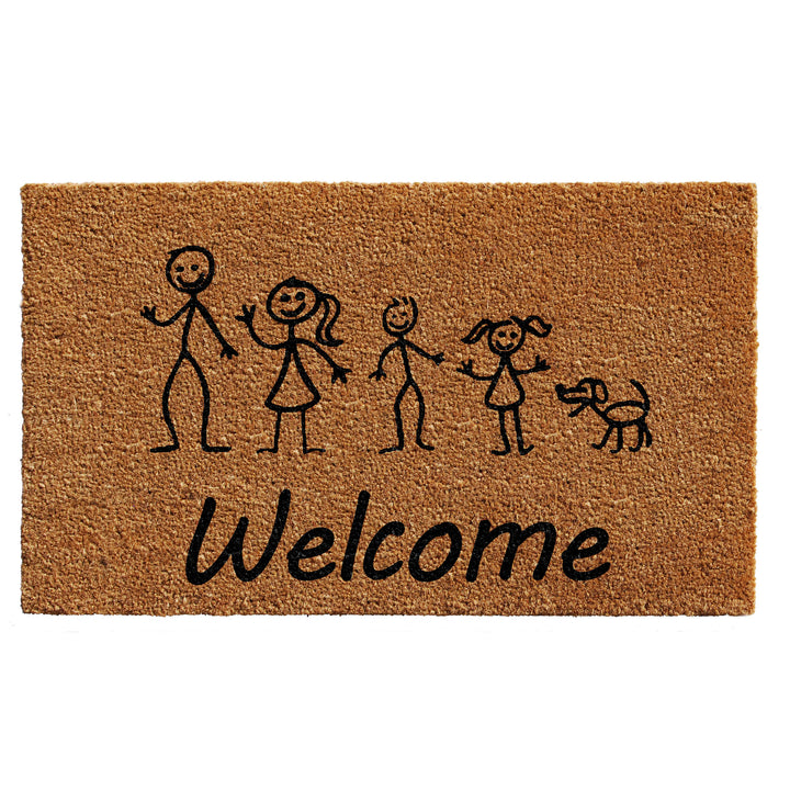 Stick Family Doormat