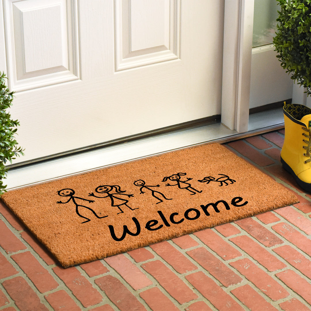 Stick Family Doormat