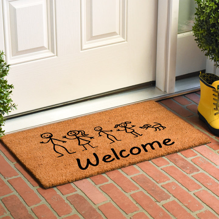 Stick Family Doormat