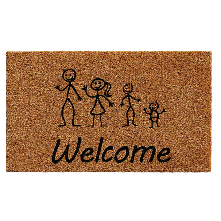 Stick Family Doormat