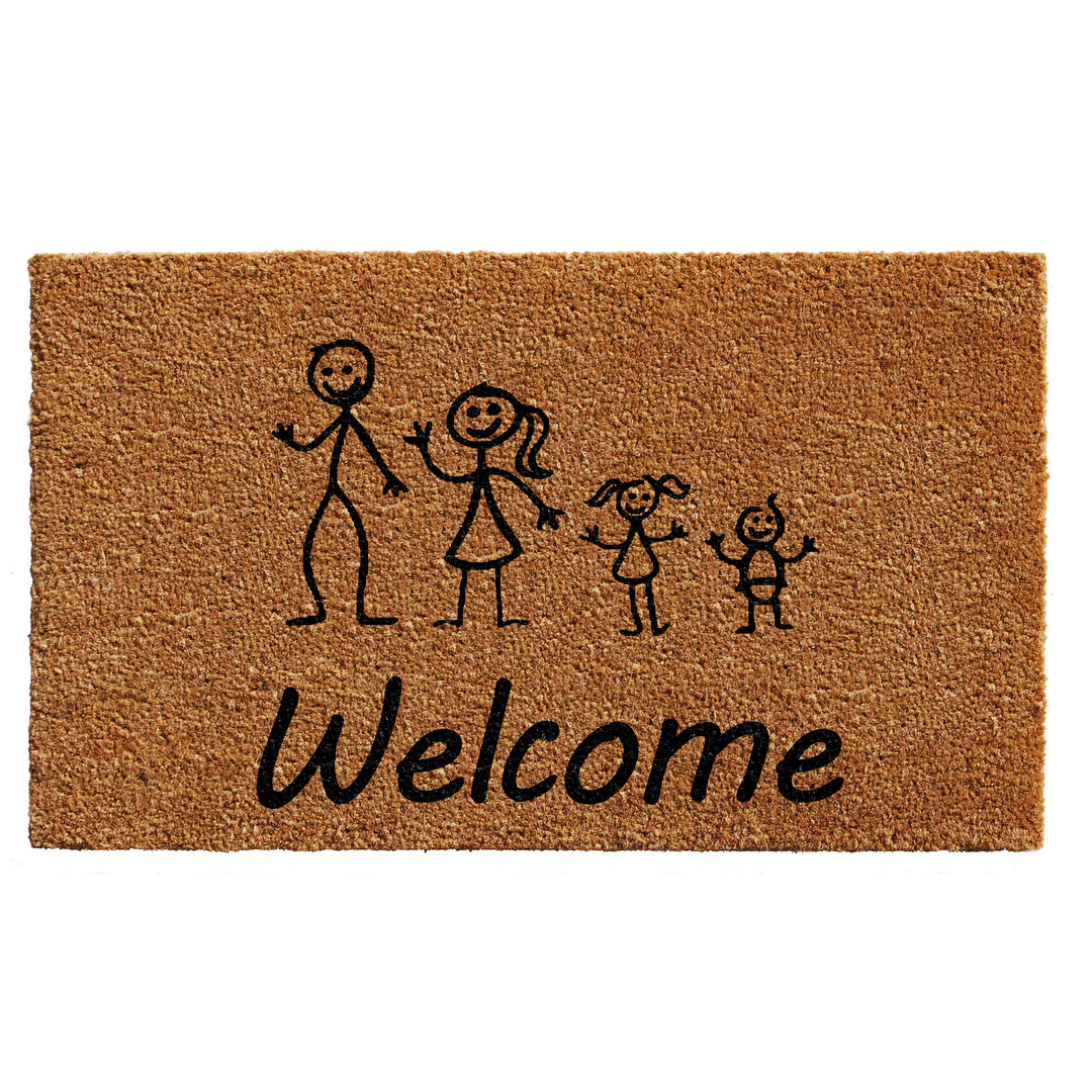 Stick Family Doormat