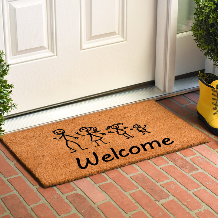 Stick Family Doormat