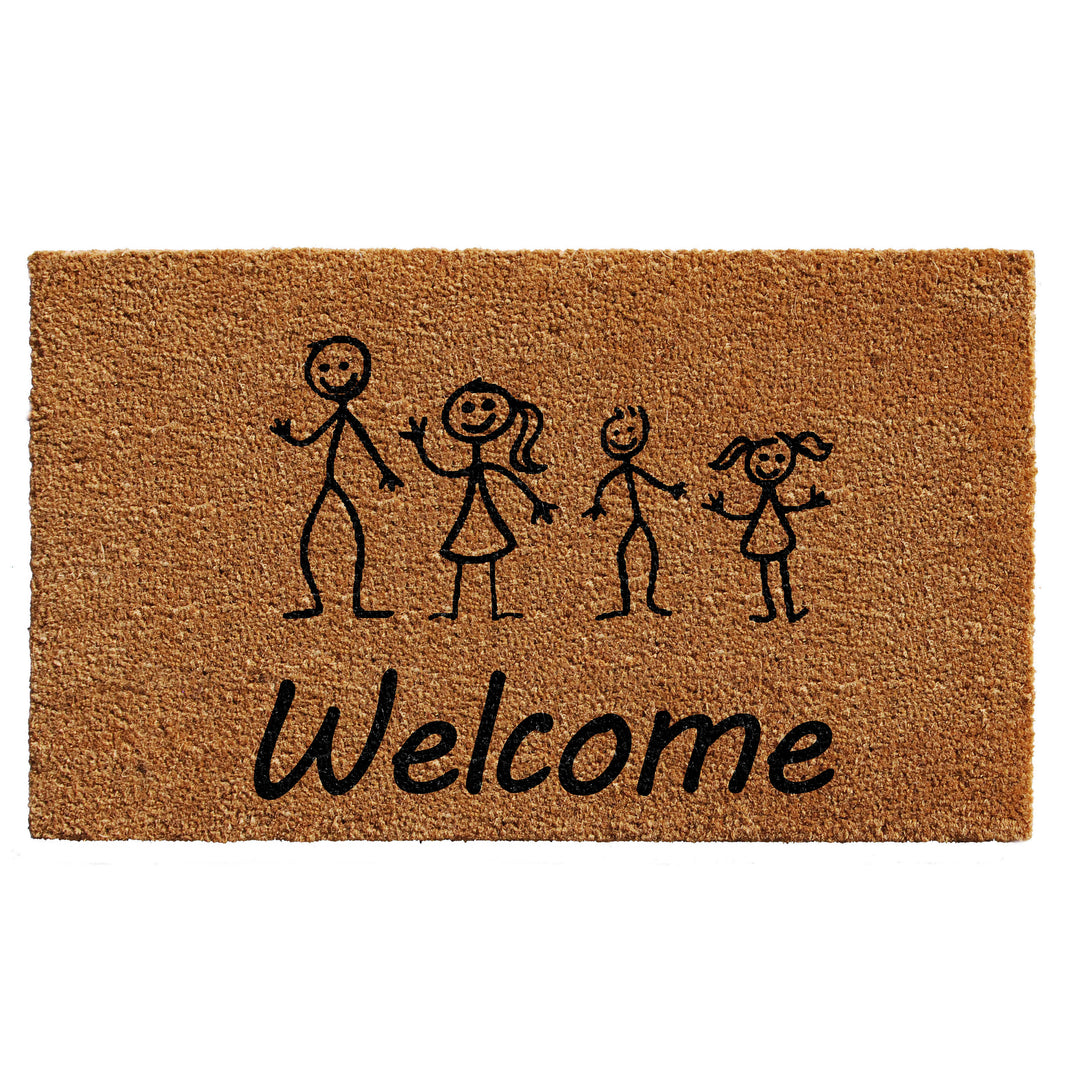 Stick Family Doormat