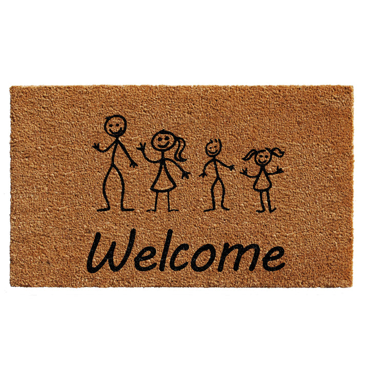 Stick Family Doormat