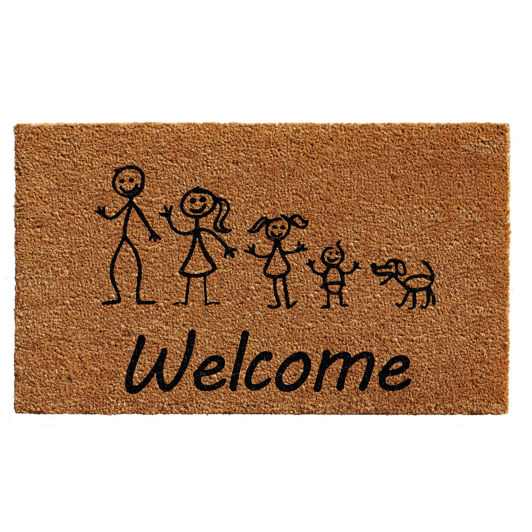 Stick Family Doormat