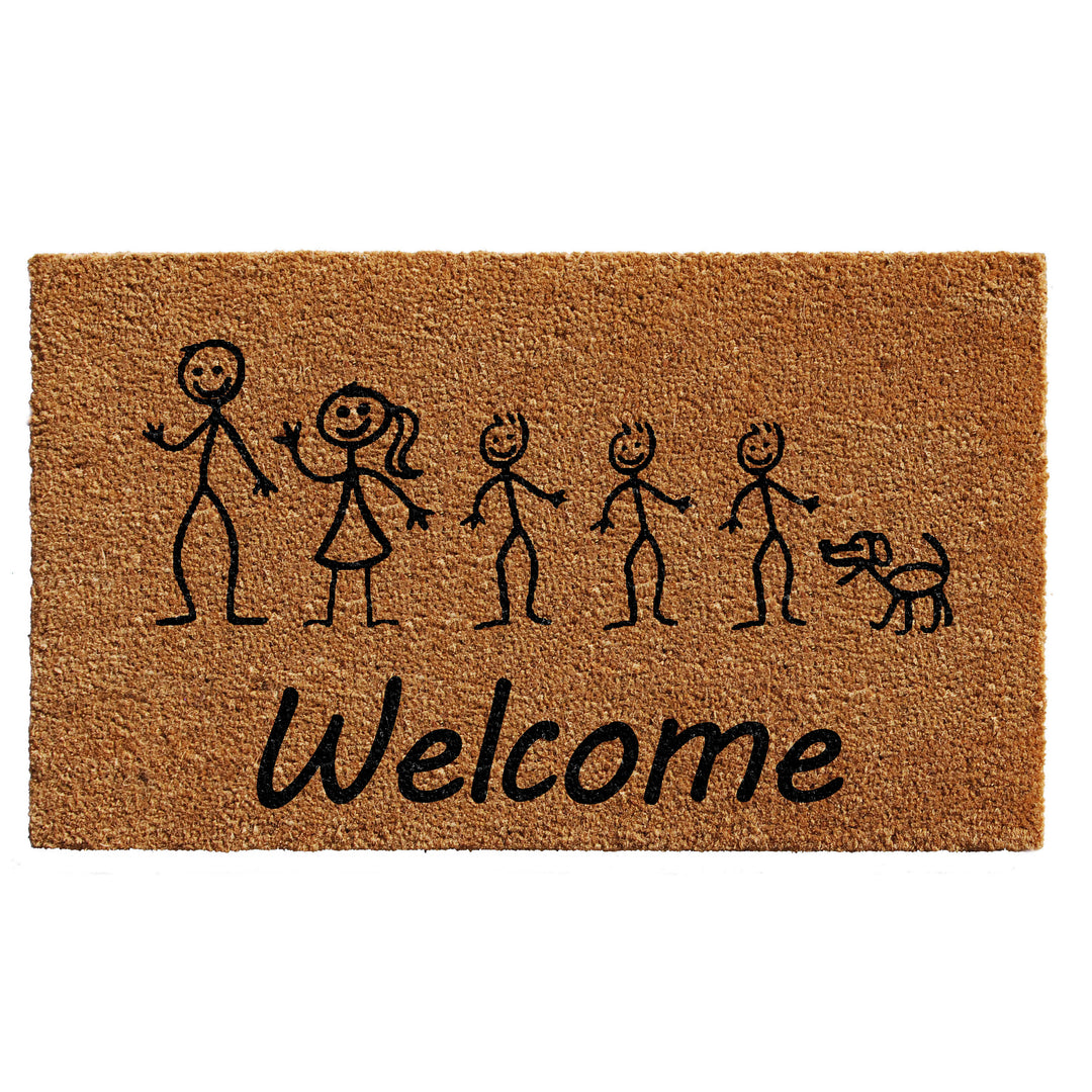 Stick Family Doormat