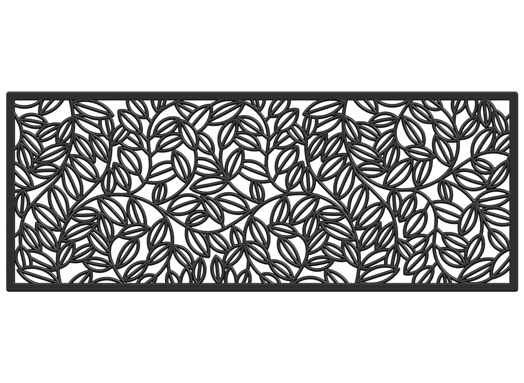 Lilac Vine Rubber Doormat