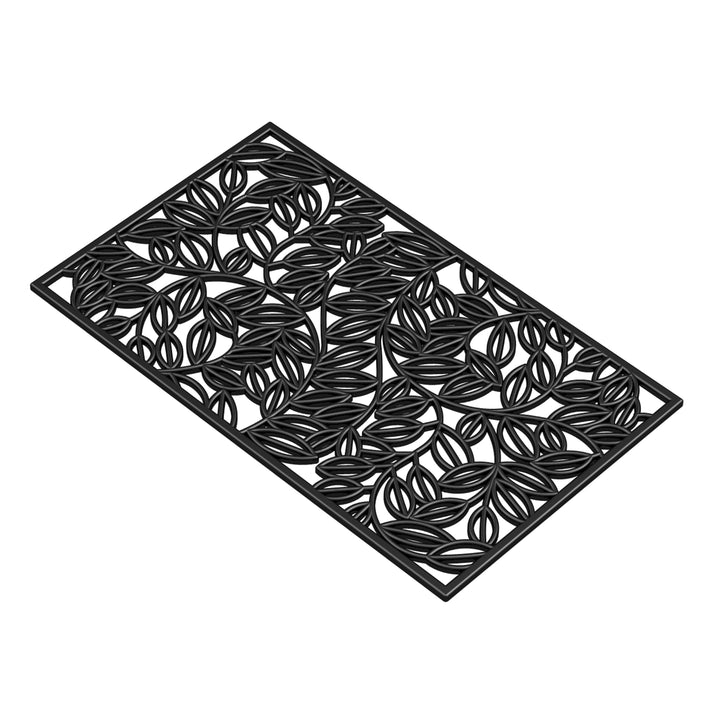 Lilac Vine Rubber Doormat
