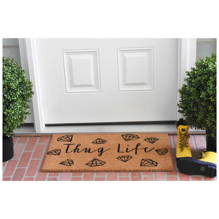 Thug Life Doormat 18"x30"