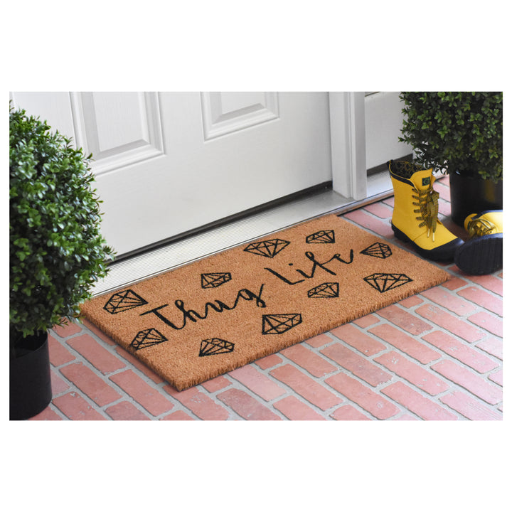 Thug Life Doormat 18"x30"