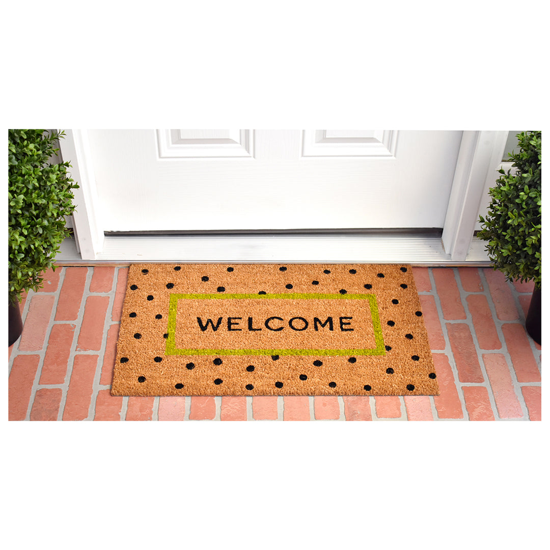 Polka-dot Fun Doormat 17"x29"