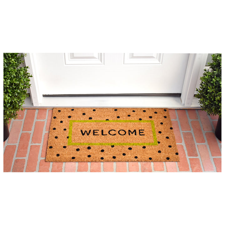 Polka-dot Fun Doormat 17"x29"