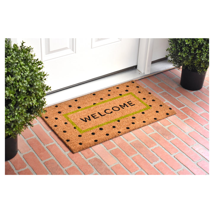 Polka-dot Fun Doormat 17"x29"