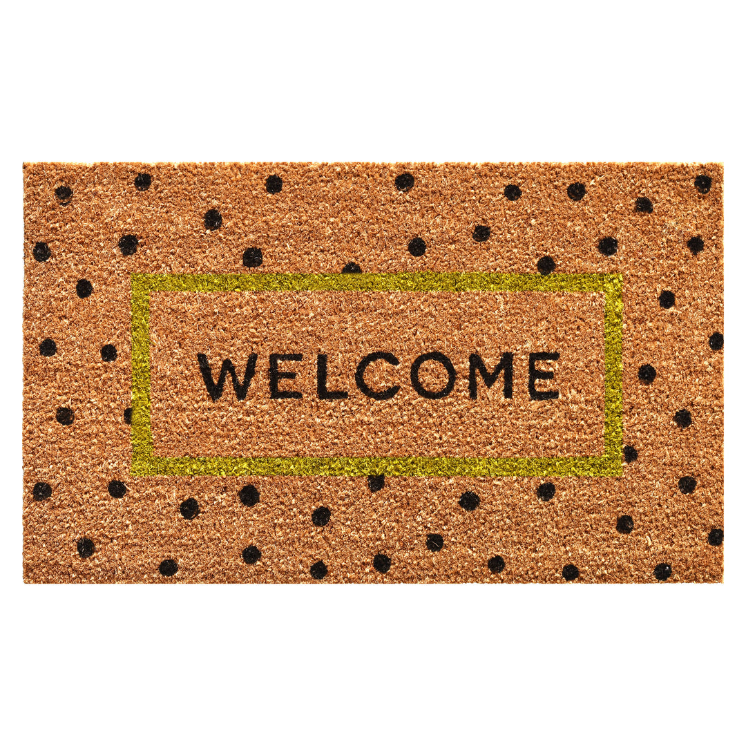 Polka-dot Fun Doormat 17"x29"