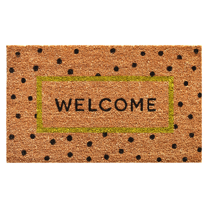 Polka-dot Fun Doormat 17"x29"