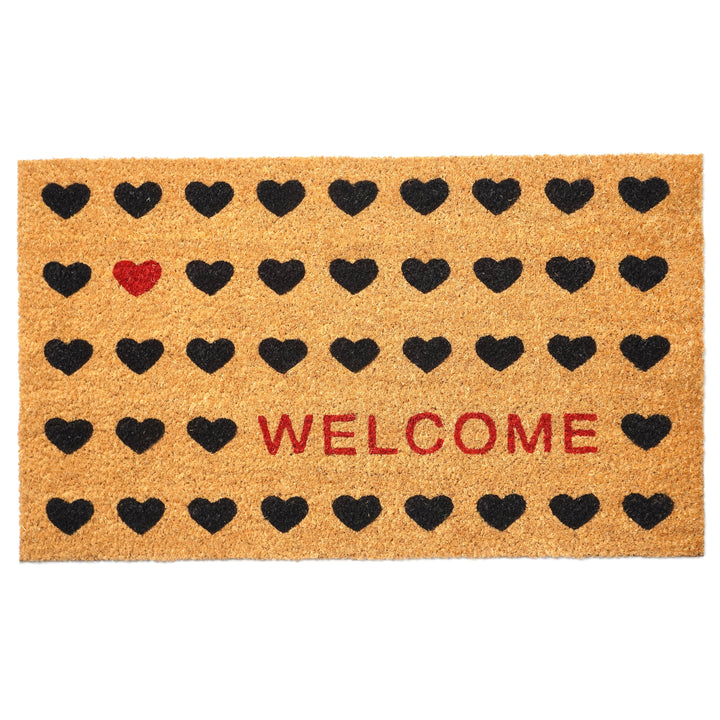 Heart Welcome Doormat 36"x72"