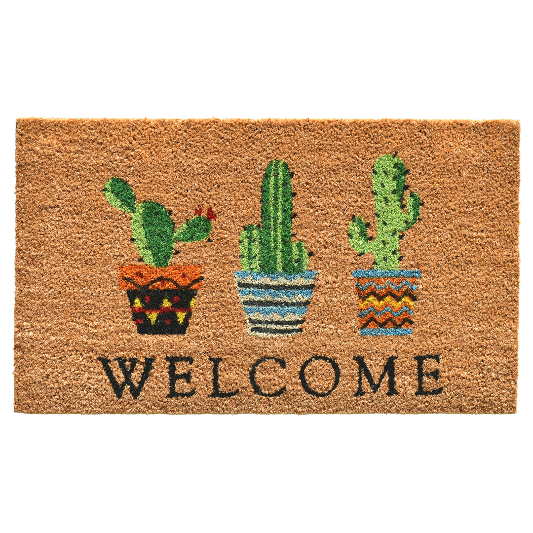Cactus Welcome Doormat 17"x29"