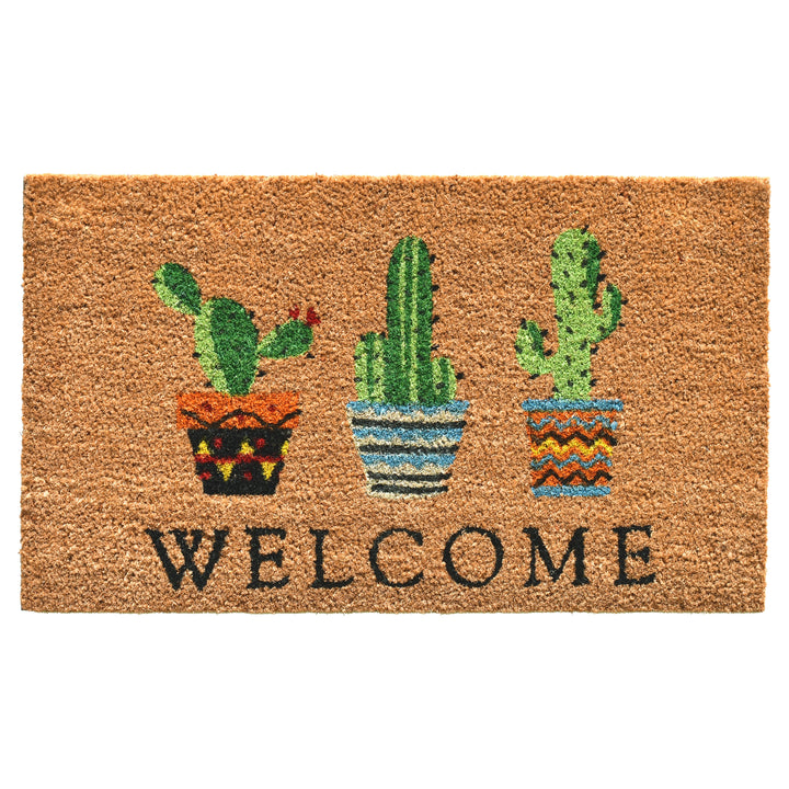 Cactus Welcome Doormat 17"x29"